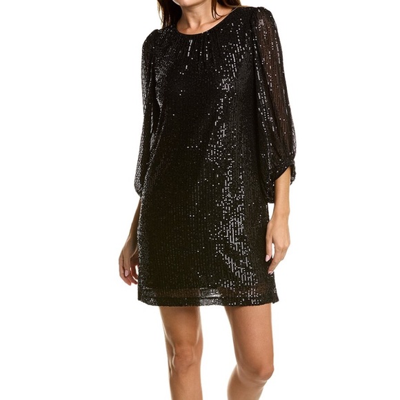 Julia JordanSequin Shift Dress